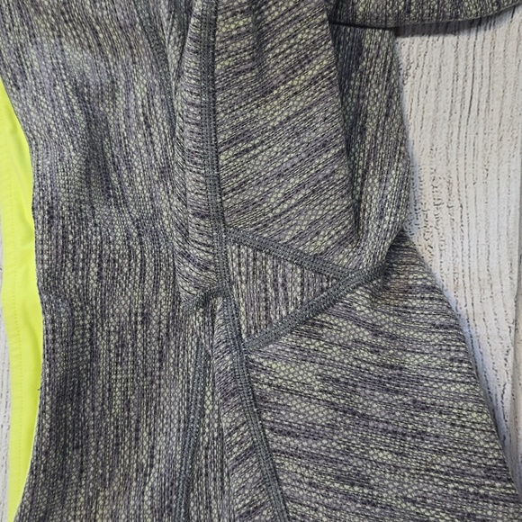 EUC 💎 Lululemon Wunder Under Crop Leggings 4 Green Space Dye Mid Rise SIZE 4 - Picture 8 of 8